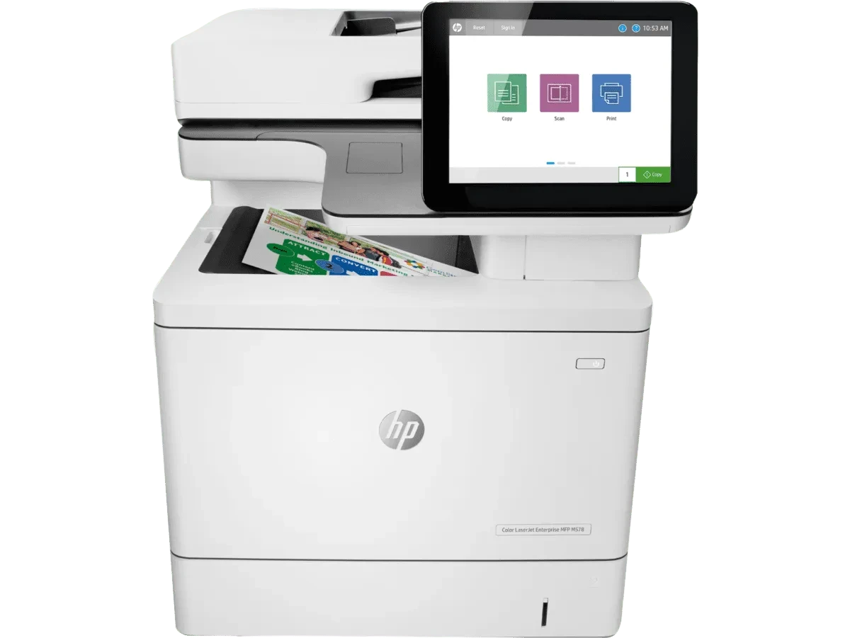 HP 7ZU85A HP Color LaserJet Ent MFP M578dn Printer (A4)