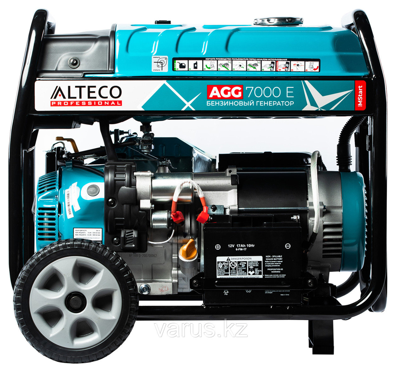 Электростанция бензиновая ALTECO AGG 7000Е Mstart - фото 4 - id-p114906747