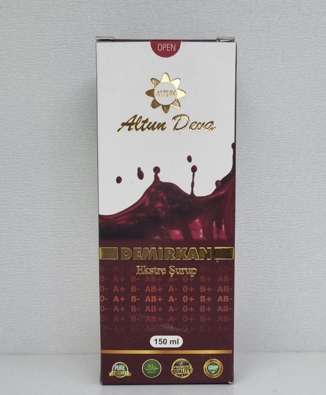 Демиркан для лечения анемии и дефиците железа Altun Deva Demirkan 150 мл, фото 1