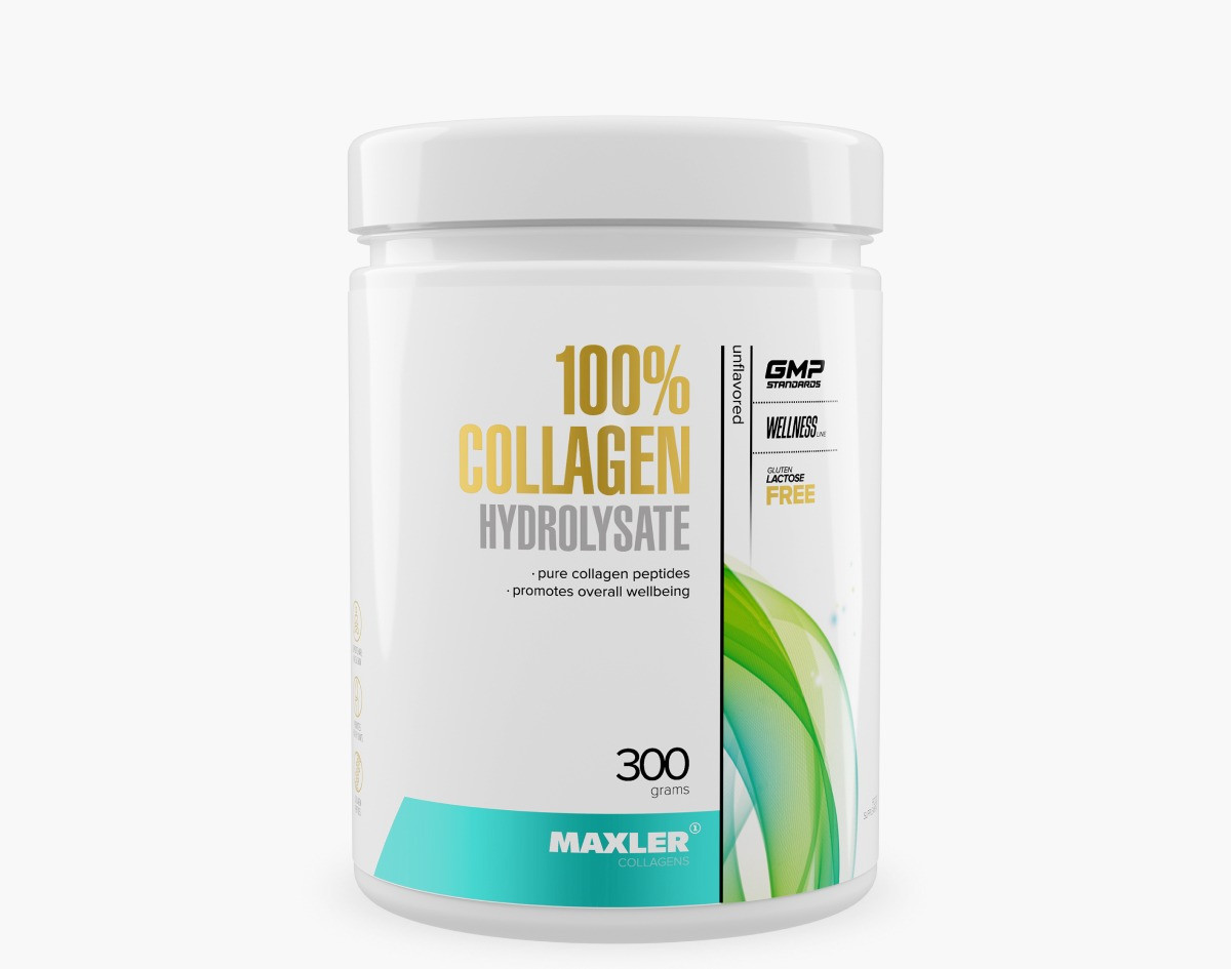 Maxler 100% Collagen Hydrolysate, 300 г - фото 1 - id-p114468322