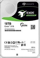 Жесткий диск Seagate EXOS X18 ST18000NM000J, [18 ТБ, 3.5", SATA III, 7200 об/мин, 256 МБ кэш, для ЦОД (дата