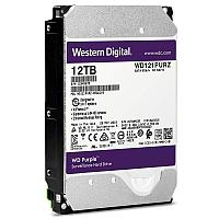 Жесткий диск для видеонаблюдения Western Digital Purple WD121PURZ [12 ТБ, 3.5", SATA III, 7200 об/мин, кэш -