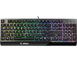 Игровая Клавиатура MSI Vigor GK30 RU, 106 клавиш, RGB SHOW,  кабель 1,8м, USB2.0