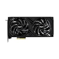 Видеокарта PALIT RTX 4060 DUAL OC 8G (NE64060T19P1-1070D) [8 ГБ, GDDR6, 128 бит, 1830 МГц, 2670 МГц, HDMI,