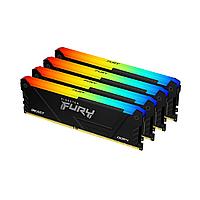 Комплект оперативной памяти Kingston FURY Beast (KF432C16BB12AK4/64) [64 ГБ DDR 4, 3200 МГц, 1.35 В,