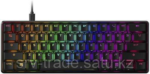 Клавиатура HyperX Alloy Origins 60 4P5N0AA#ACB [механическая, проводная, клавиш - 61, подсветка] - фото 2 - id-p114909835