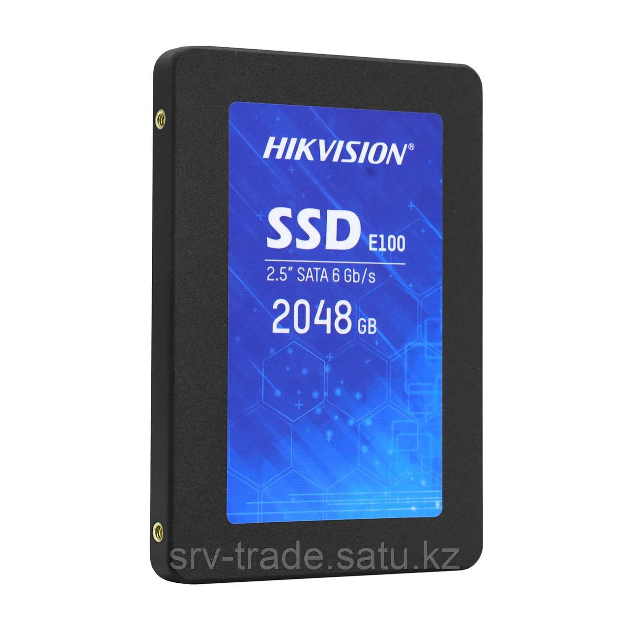 Твердотельный накопитель SSD Hikvision E100, HS-SSD-E100/­2048G, 2 TBSATA SATA 6Gb/s - фото 3 - id-p114910905