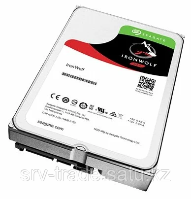Жесткий диск для NAS систем HDD Seagate IronWolf [ST8000VN004], [8 ТБ, 3.5", SATA III, 7200 об/мин, 256 МБ - фото 3 - id-p114909085