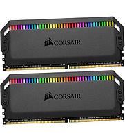 Комплект модулей памяти Corsair Dominator Platinum RGB, CMT32GX4M2E3200C16, DDR4, 32 GB, blackDIMM kit