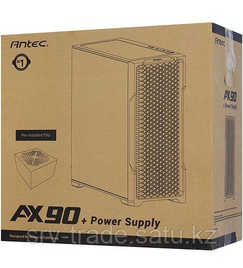 Корпус ATX midi tower Antec, AX90, (AX90V75), черныйCase AX90V75, 1*120 ARGB+3*120 ARGB fan, (Atom 750W), - фото 2 - id-p114910991