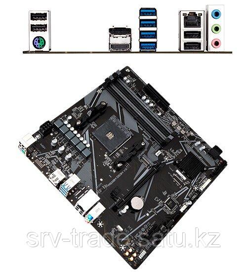 Материнская плата Gigabyte A520M DS3H V2MB Socket AM4, MATX, AMD A520 (DP+HDMI) 4DDR4, PCIx16, PCIx1 - фото 1 - id-p114911047