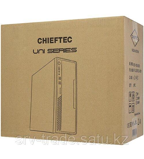 Корпус MATX mini tower Chieftec UNI, BS-10B-300-FOB, (300W 80+ Bronze), черныйCase Type-C, black - фото 2 - id-p114911079