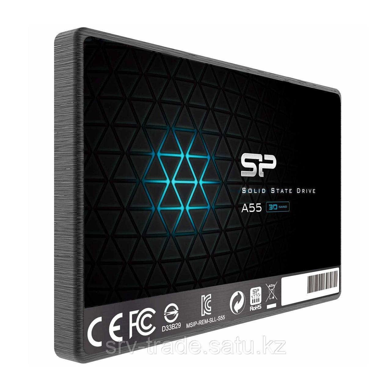 Твердотельный накопитель SSD Silicon Power A55 SP001TBSS3A55S25, 1 1BSATA TB SATA 6Gb/s - фото 3 - id-p114911088