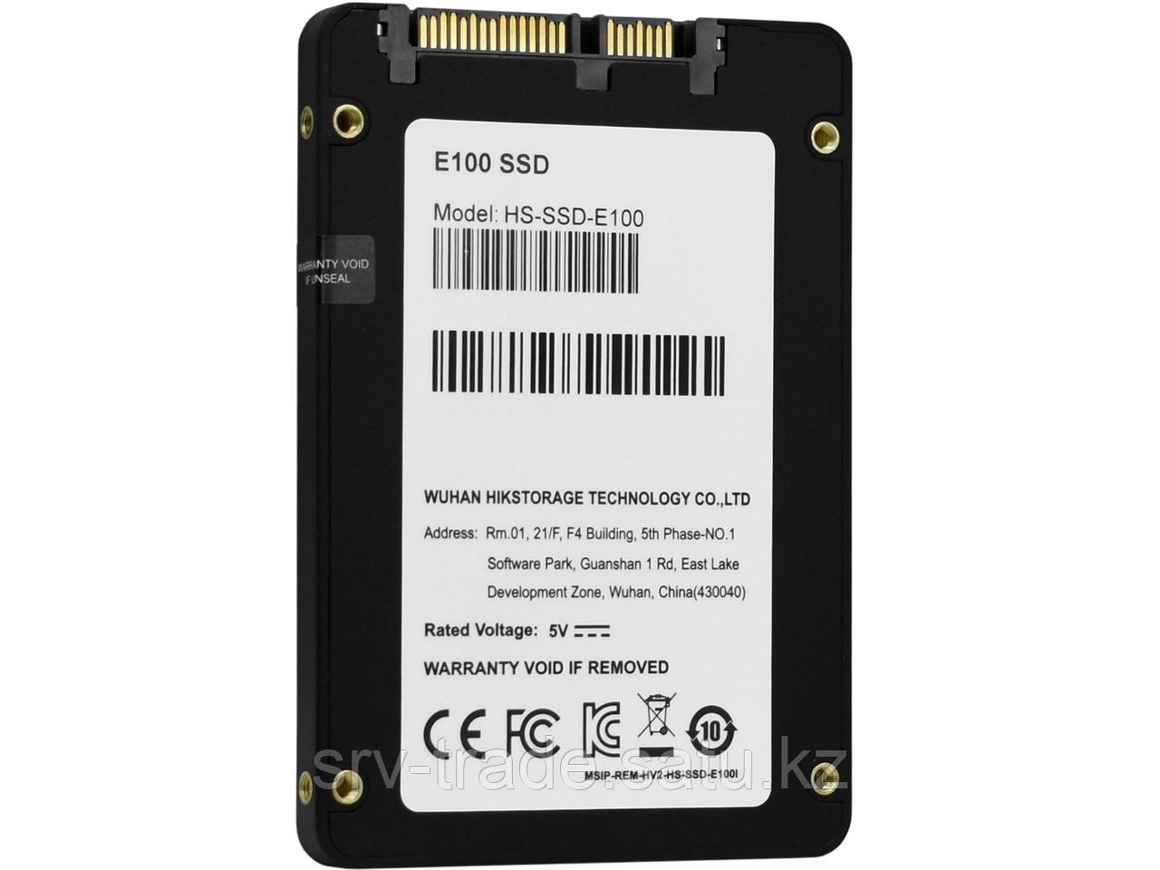 Твердотельный накопитель SSD Hikvision E100, HS-SSD-E100/­1024G, 1 TBSATA SATA 6Gb/s - фото 4 - id-p114911089