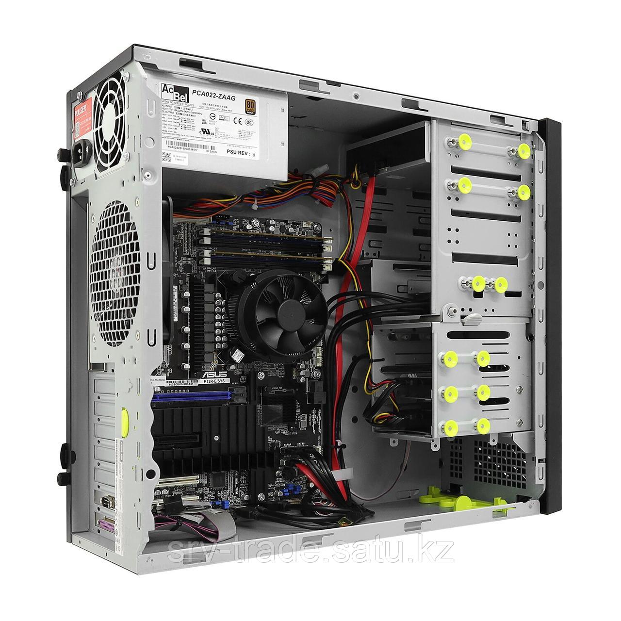 Server ASUS TS100-E11-PI4, Xeon E-2324G 4C/­8T, 4.8GHz/­RAM 16GB/­2*SSD 240GB/­300W 80+ BronzeServer - фото 3 - id-p114909281
