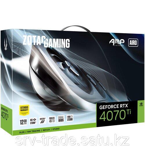 Видеокарта ZOTAC GAMING RTX 4070 Ti AMP EXTREME AIRO [ZT-D40710B-10P], 12 GBSVGA PCI Express,, HDMI/3DP, - фото 2 - id-p114909301