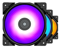 Вентилятор для корпуса PCCooler HALO ARGB 3-IN-1 3x120mm 1000-2000 ± 10% RPM Black