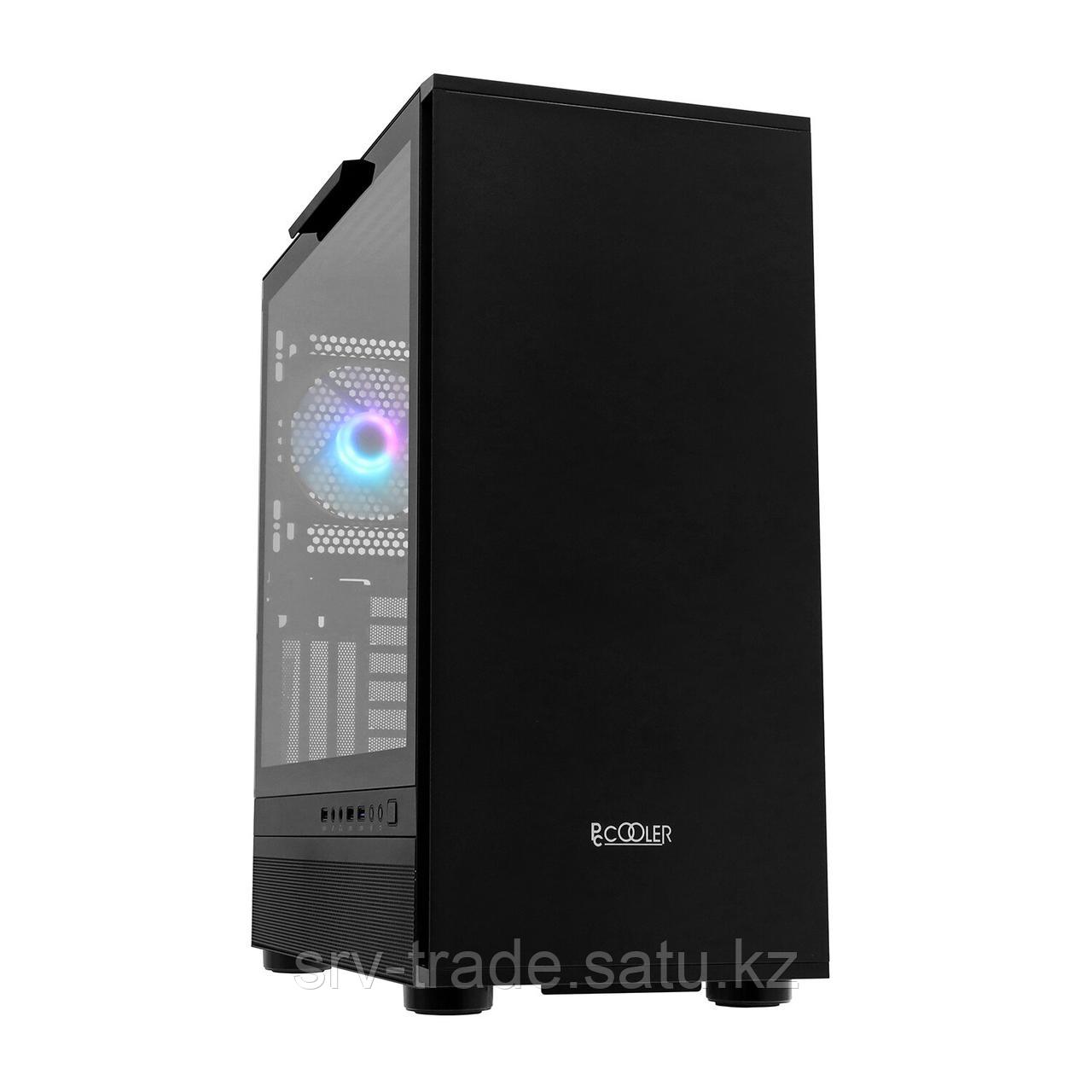 Корпус ATX midi tower PCCooler, MASTER IE200, (без БП), blackCase - фото 4 - id-p114911136