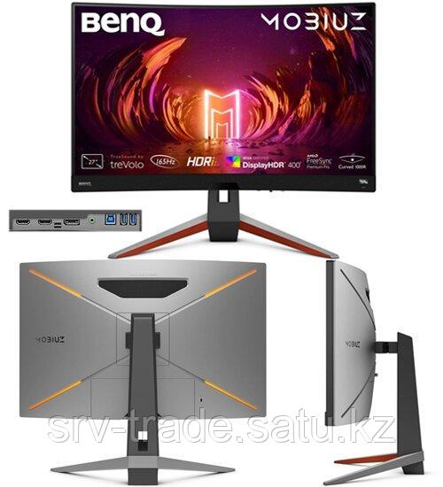 Монитор BenQ EX3210R MOBIUZLCD 32" 2560x1440 VA (LED), 165 Hz, 1ms, 400 cd/m2, 2500:1, 2HDMI/DP