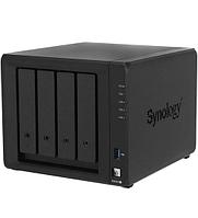 Сетевой накопитель Synology DiskStation DS923+NAS Ryzen R1600-2.6GHz/4GB DDR4/0TB, 4 HDD SATA,