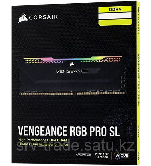 Комплект модулей памяти Corsair Vengeance RGB PRO SL, CMH16GX4M2D3600C18 (for AMD Ryzen & Intel), DDR4, 16 GB, - фото 2 - id-p114911141