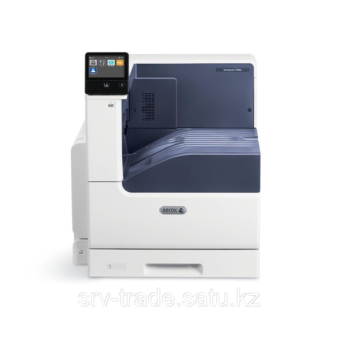 Цветной принтер Xerox VersaLink C7000N [A3, лазерный, цветной, 1200 x 2400 DPI, Ethernet (RJ-45), USB, NFC] - фото 1 - id-p114910108