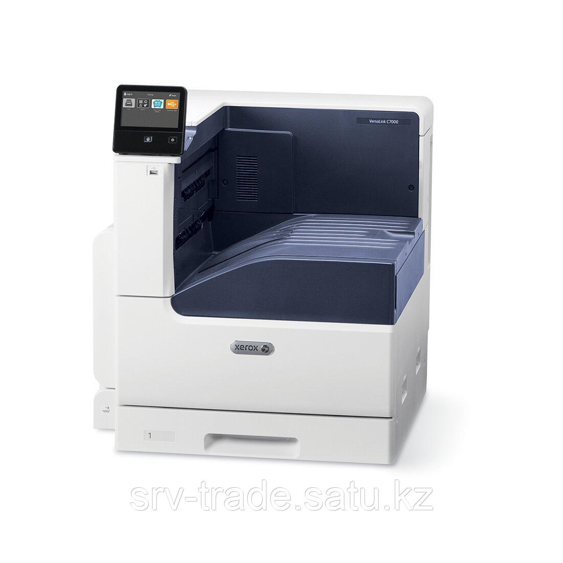 Цветной принтер Xerox VersaLink C7000N [A3, лазерный, цветной, 1200 x 2400 DPI, Ethernet (RJ-45), USB, NFC] - фото 2 - id-p114910108