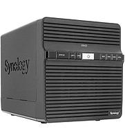 Сетевой накопитель Synology DiskStation DS423NAS iCeleron RTD1619B-1.7- GHz/2GB DDR4L/0TB, 4 HDD SATA,
