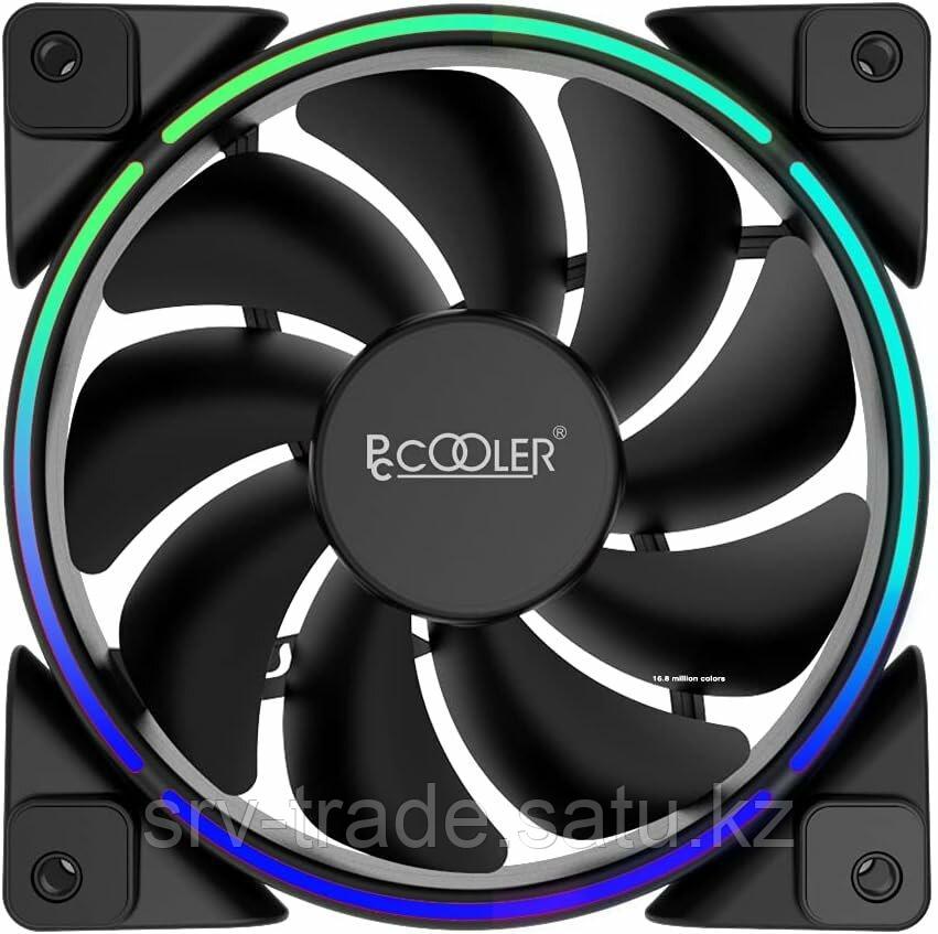 Вентилятор для корпуса PCCooler CORONA 5-IN-1 FRGB KIT 5x120mm 1000-2000 ± 10% RPM Black - фото 2 - id-p114907862