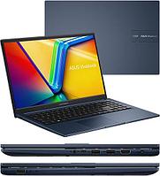 Ноутбук ASUS VivoBook 15 X1504VA-BQ281 (90NB10J1-M00BL0)NB Core i3-1315U-1.2/512GB SSD/8GB/15.6" FHD, Dos