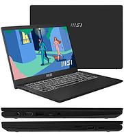 Ноутбук MSI Modern 14 C12MO-883XKZ (9S7-14J112-883), Classic BlackNB Core i3-1215U-1.2/512GB