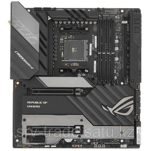 Материнская плата ASUS ROG CROSSHAIR VIII EXTREME [AM4, AMD X570, 4xDDR 4, 3xM.2, 2xPCI-E x16, E-ATX] - фото 2 - id-p114909417