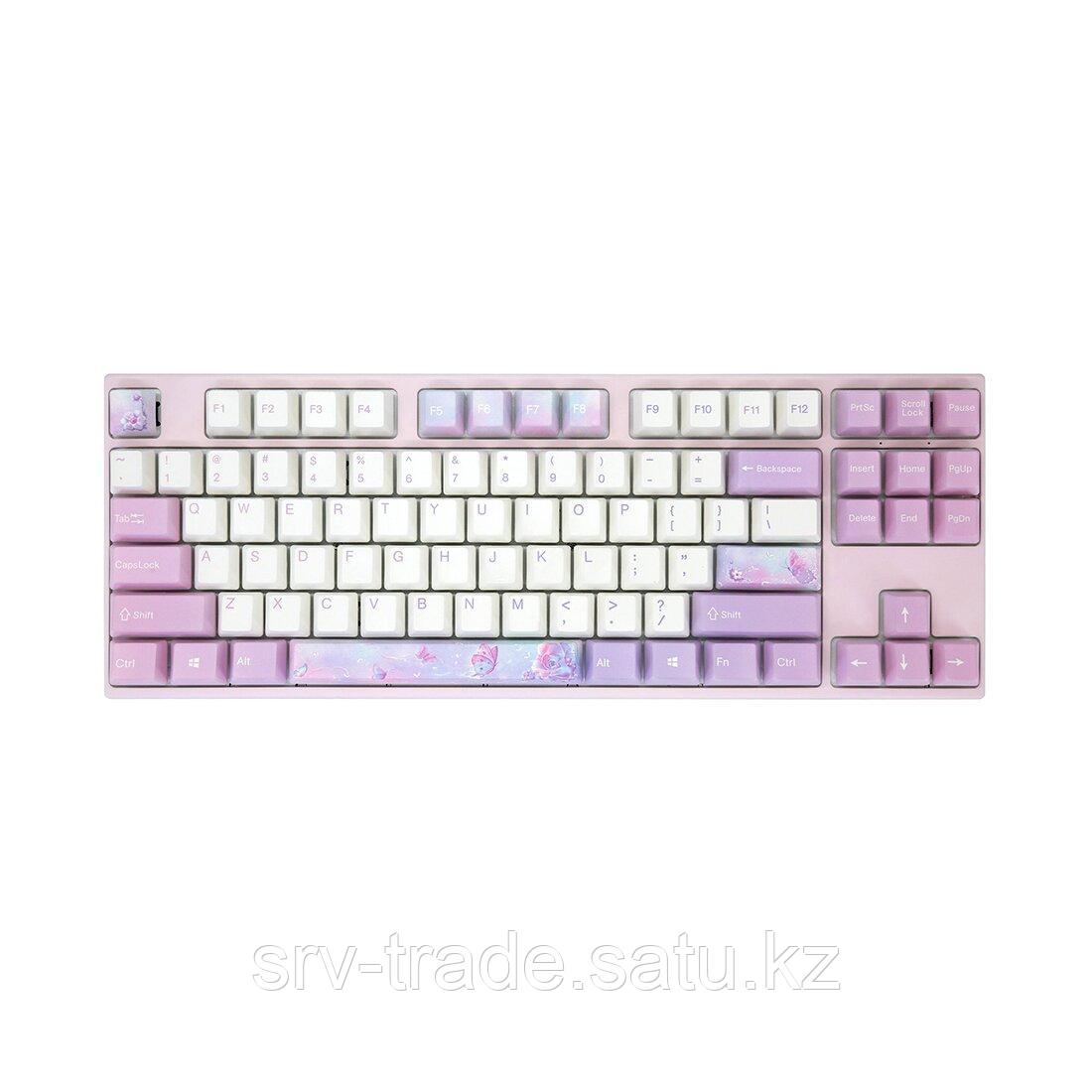 Клавиатура Varmilo Dreams on Board VEM87 Varmilo EC V2 Sakura [механическая, проводная, подсветка, розовый] - фото 1 - id-p114911363