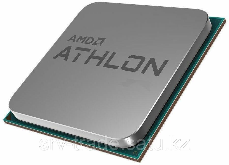 Процессор AMD Athlon 200GE, 3.2Gh(Max), AM4, 2C/4T, L2 1MB, L3 4MB, Radeon Vega 3 Graphics, 35W, OEM - фото 1 - id-p114908003