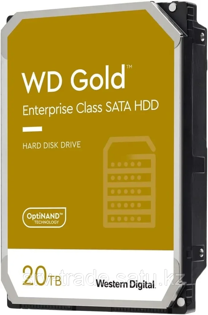 Жесткий диск Western Digital GOLD (WD201KRYZ) [20 TБ, 3.5", SATA III, 7200 об/мин, 512 МБ кэш, корпоративного - фото 2 - id-p114909475