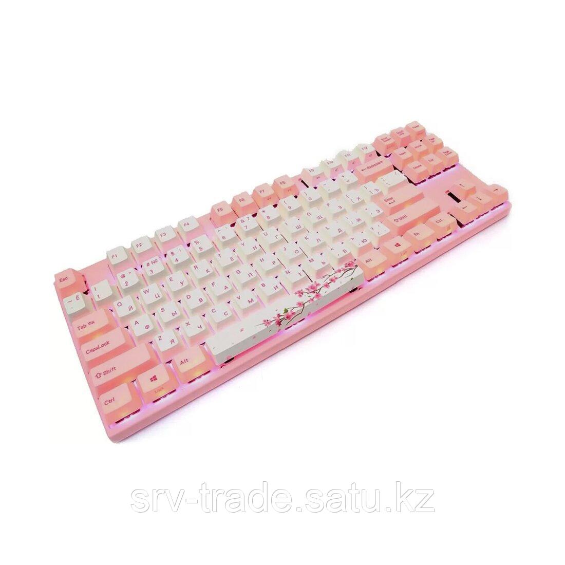 Клавиатура Varmilo Sakura V2 VEM87 EC Sakura V2 Switch [механическая, проводная, клавиш - 87, подсветка] - фото 3 - id-p114911406