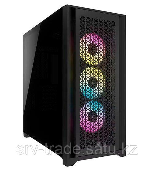 Корпус ATX midi tower Corsair, iCUE 5000D RGB Airflow, CC-9011242-WW(без БП), ЧерныйCase black - фото 1 - id-p114910315