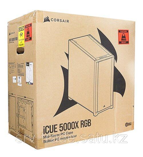 Корпус ATX midi tower Corsair, iCUE 5000X RGB, CC-9011213-WW(без БП), БелыйCase white - фото 2 - id-p114910341