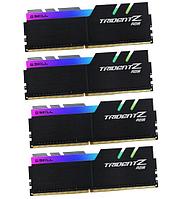Комплект модулей памяти G.Skill Trident Z, F4-3200C16Q-64GTZR DDR4, 64 GBDIMM kit RGB, (2x32GB), 16-18-18-38