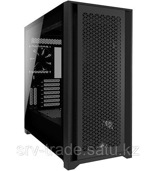 Корпус ATX midi tower Corsair, 5000D Airflow, CC-9011210-WW(без БП), ЧерныйCase CC-9011210-WW (без black - фото 1 - id-p114910395