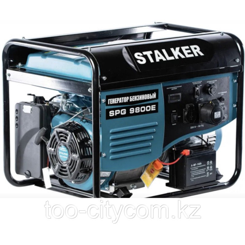 Бензиновый генератор SPG 9800E (N) STALKER Арт.7447, фото 1