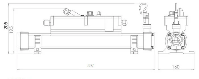 Электронагреватель Elecro Flow Line 83BB для бассейна (15 кВт, трёхфазный) - фото 8 - id-p114924375