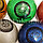 Гимнастический мяч TA sport 20 см блестящий с серый, фото 3