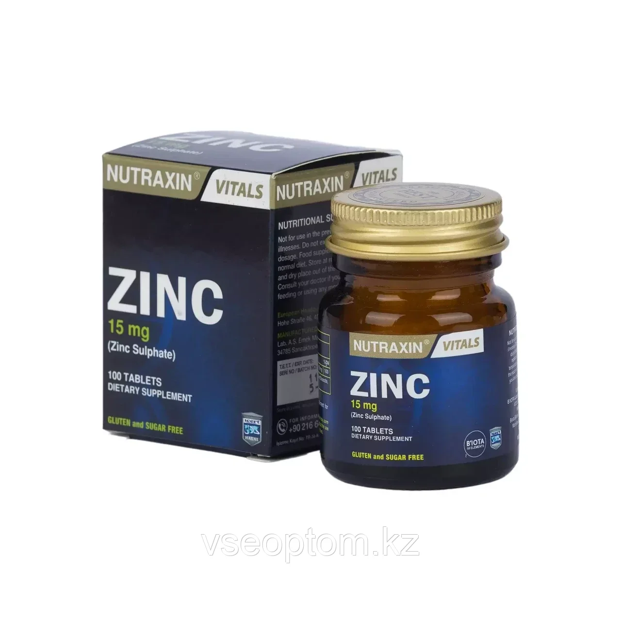 Nutraxin Zinc  - Цинк 100 таблеток
