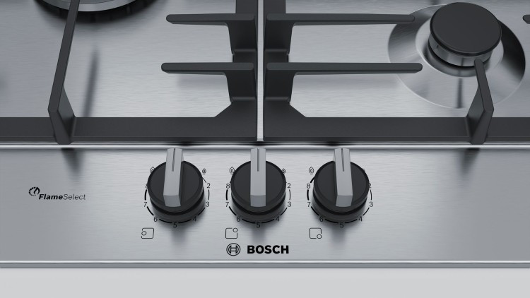 Газовая поверхность Bosch PCC6A5B90 серебристый - фото 2 - id-p114930115