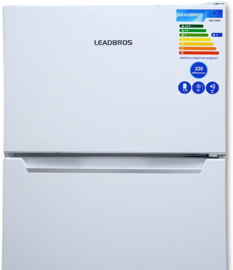 Холодильник Leadbros HD-216W белый - фото 5 - id-p114930157