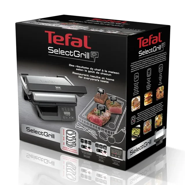 Электрогриль Tefal GC740B30 серебристый - фото 6 - id-p114931897