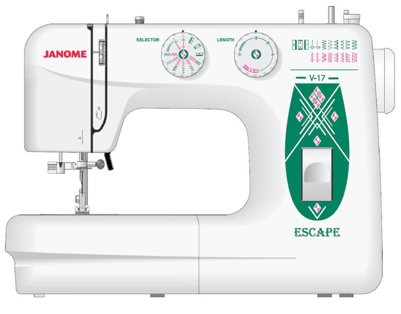Швейная машинка Janome ESCAPE V-17 - фото 1 - id-p114932881