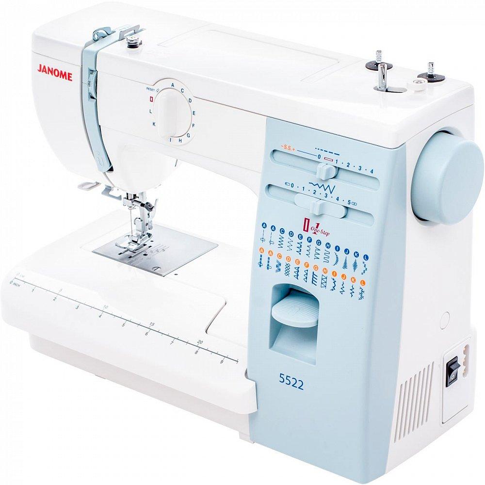 Швейная машинка Janome 5522 белая - фото 4 - id-p114932913