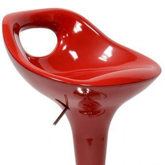 Барный стул Barneo N-7 Malibu (красный) - фото 2 - id-p114933123